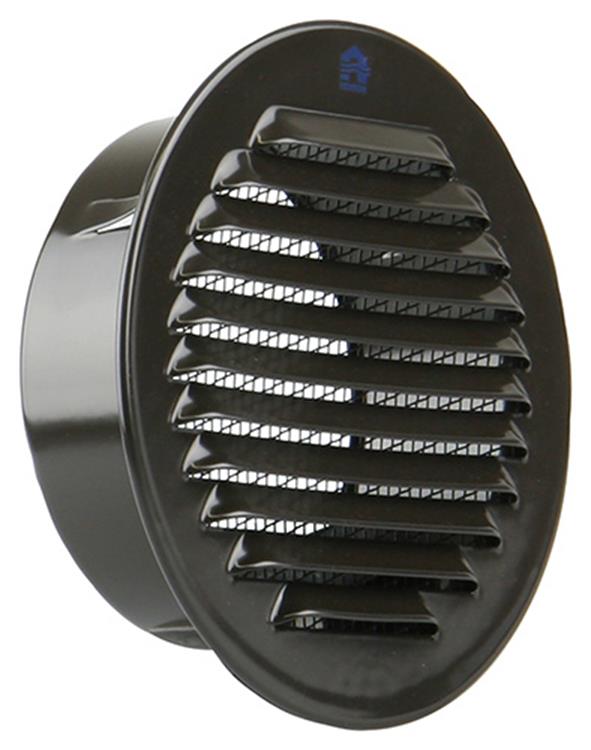 Renson 1006620 - r. scho. 435r ral 8019 ø 115 | 5 stuks