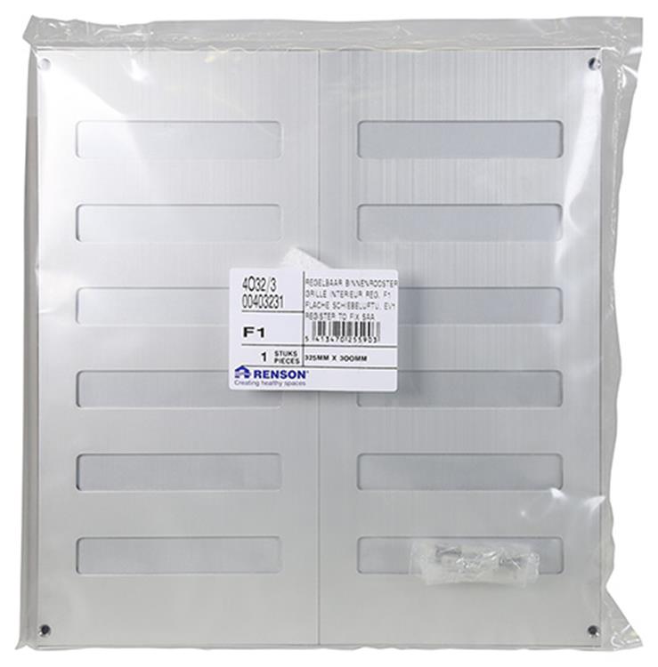 Renson 1006630 - roos.4032 3 f1 325x300mm | 1 stuks