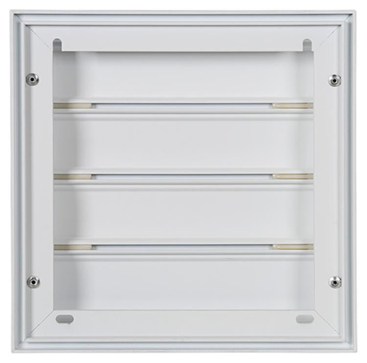 Renson 1013878 - lamellenrooster alu wit 433 173x173mm | 2 stuks