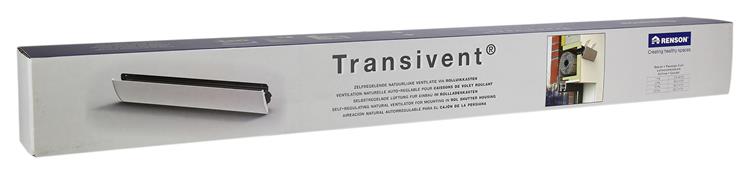 Renson 1006487 - verluchting rolluikkast transitransivent ral 9010 mat 950mm | 1 stuks