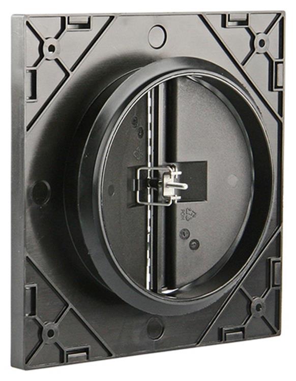 Renson 1048748 - regelbaar extractierooster design afwerking dia 80 | 2 stuks
