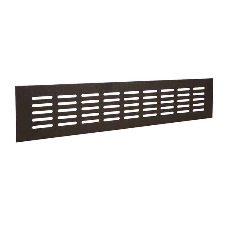 Renson 1059706 - ventilatiestrip 381 80 (400mm)ral 9005 structuur zwart | 2 stuks