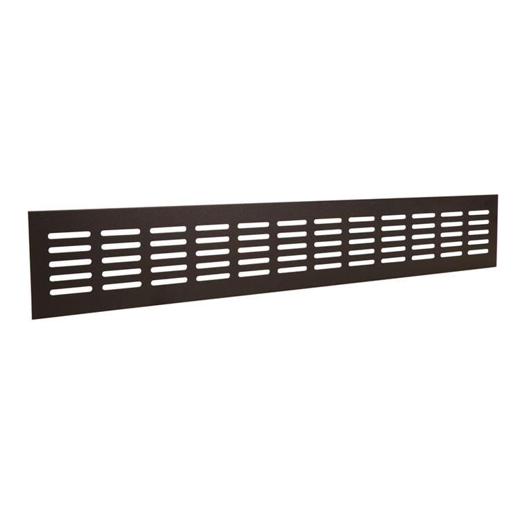 Renson 1059707 - ventilatiestrip 381 80 (500mm)ral 9005 structuur zwart | 2 stuks