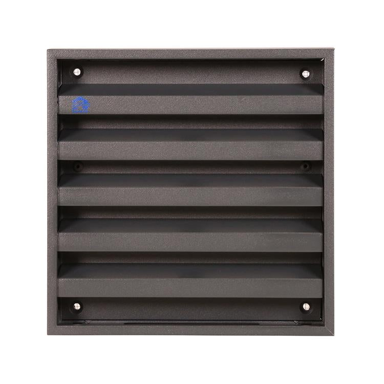 Renson 1062413 - vrac opbouw muurrooster alu 431 (165x165) structuur 7016 | 2 stuks