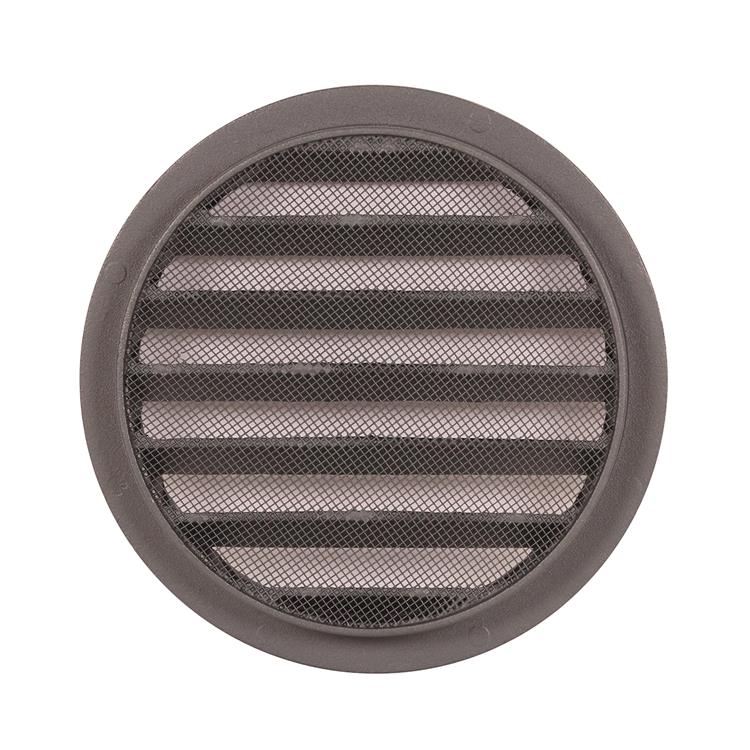 Renson 1062421 - inbouw ronde rooster alu 434r (dia 150) structuur 7016 | 10 stuks