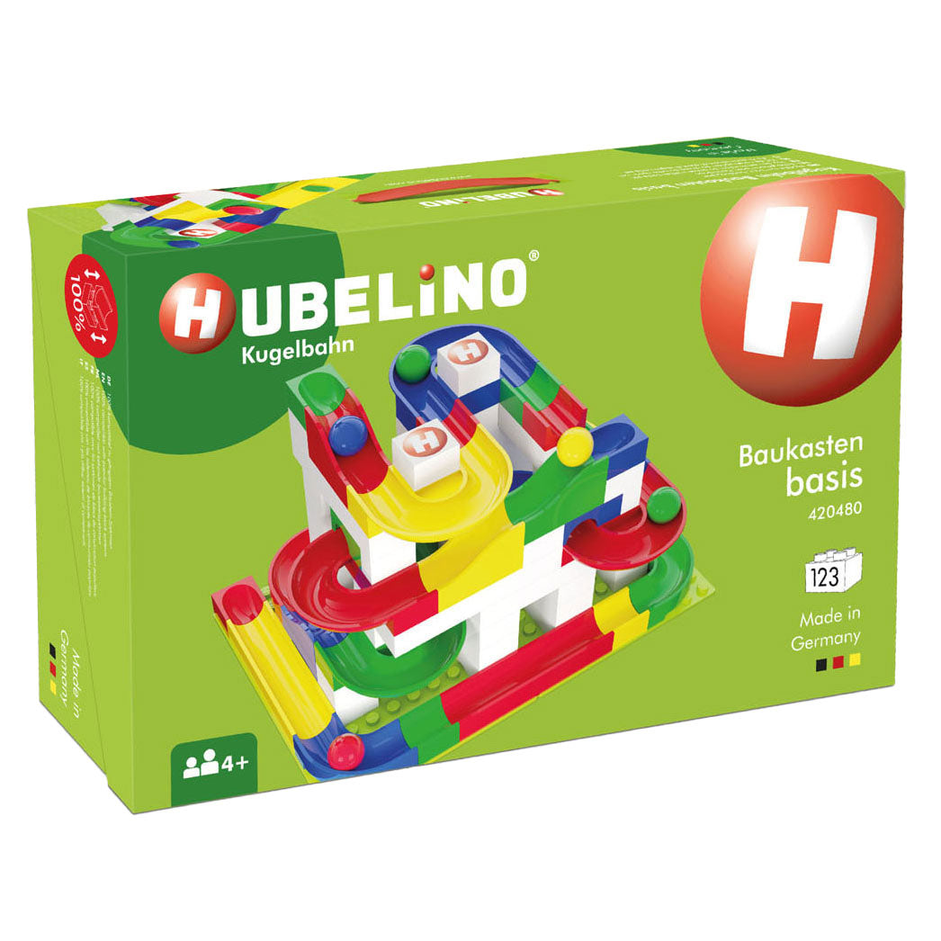 Hubelino Marble Run Starter Set - 123 pcs.