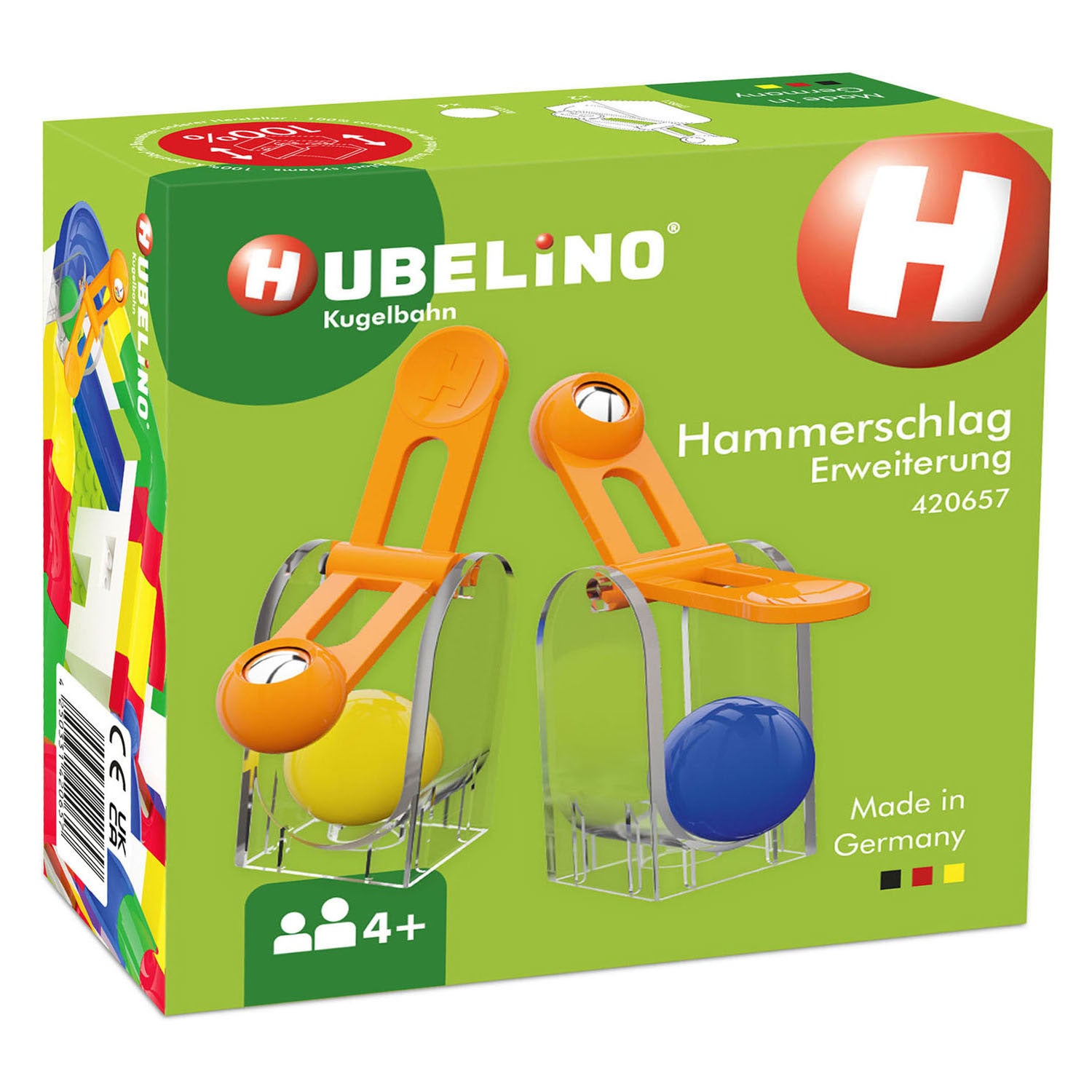 Hubelino zwaartekrachthamer, 6dlg.