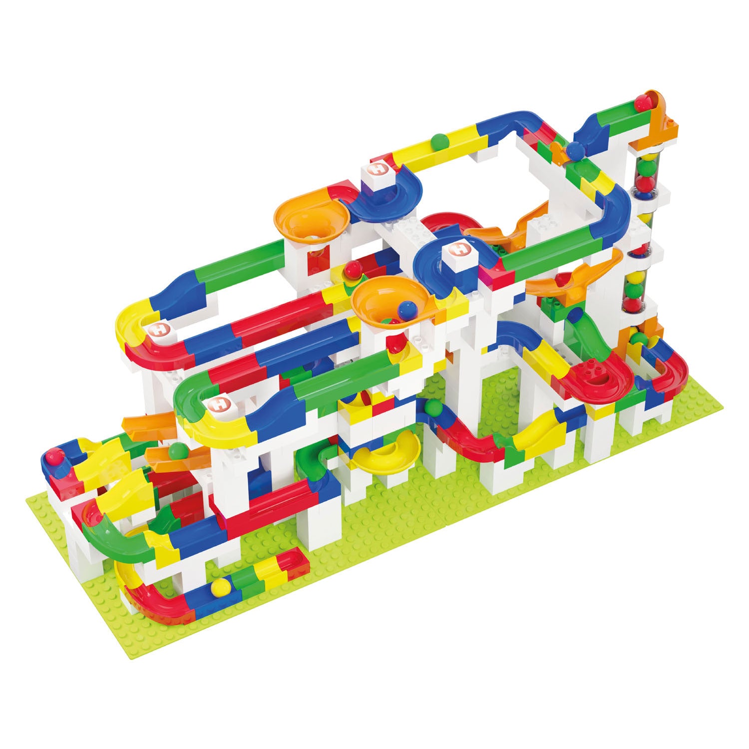 Hubelino Marble Run Mega Construction Set, 585 pcs.