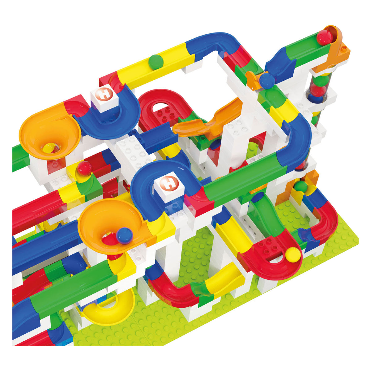 Hubelino Marble Run Mega Construction Set, 585 pcs.