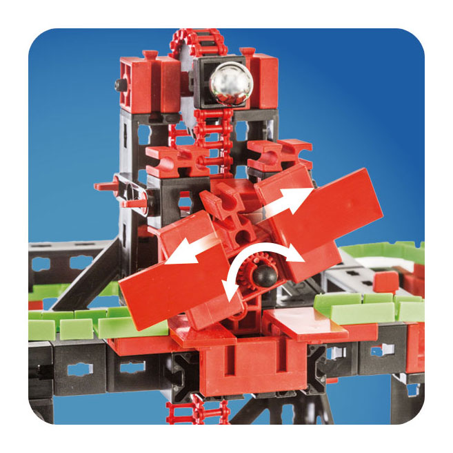 Fischertechnik dynamische set - l, 780dlg.