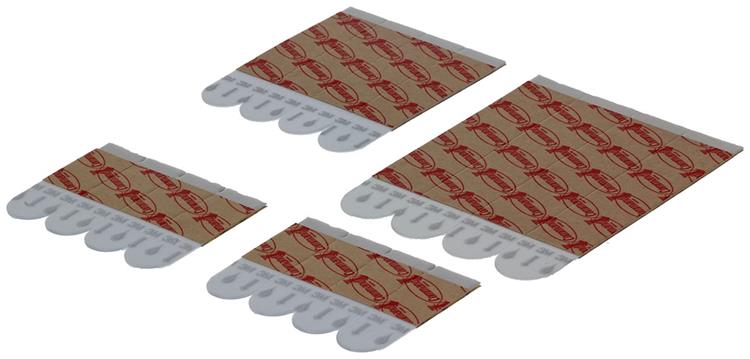 3m 1044690 - w17200c comm. water-resist verwijderbare strips | 4 stuks