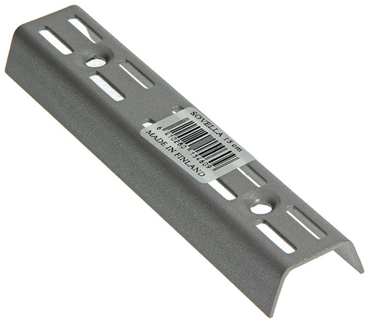 Sovella 1013114 - wandrail zilver effect 15cm | 10 stuks