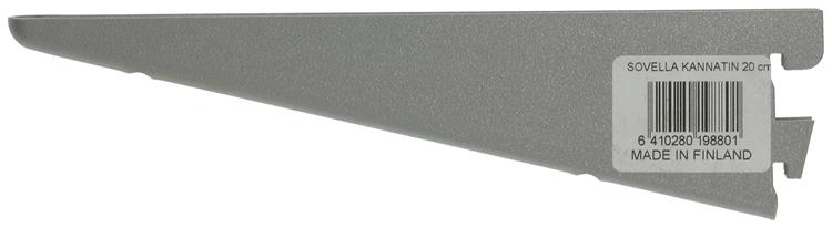 Sovella 1013121 - dubbele drager zilver effect. 20 cm | 20 stuks