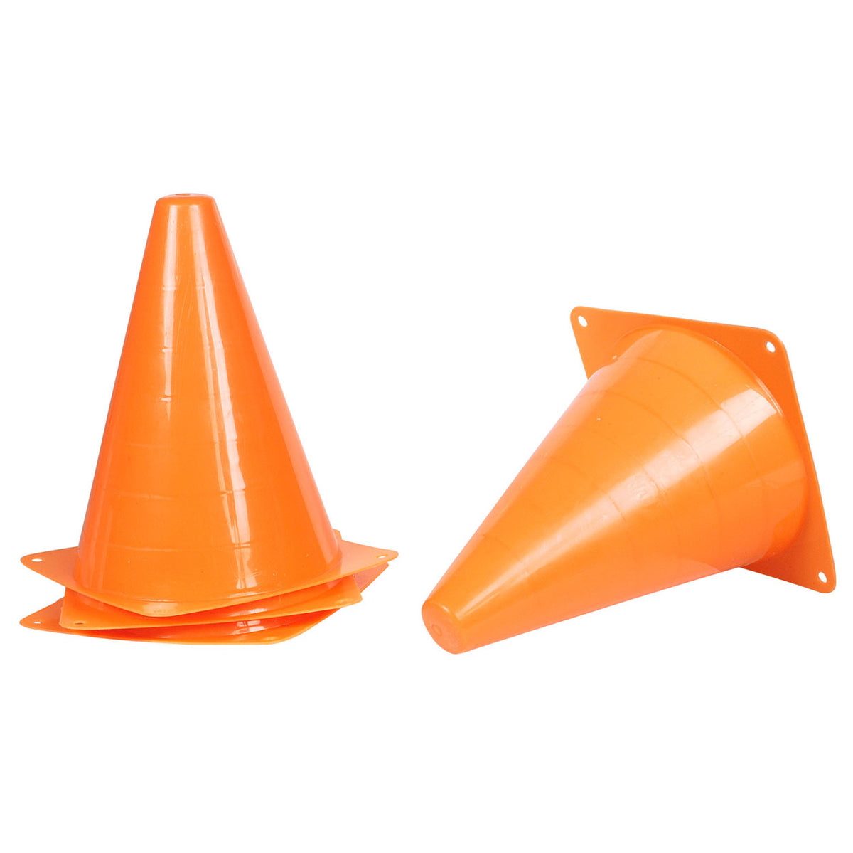 cônes 4 pièces Sports Active 18 cm orange