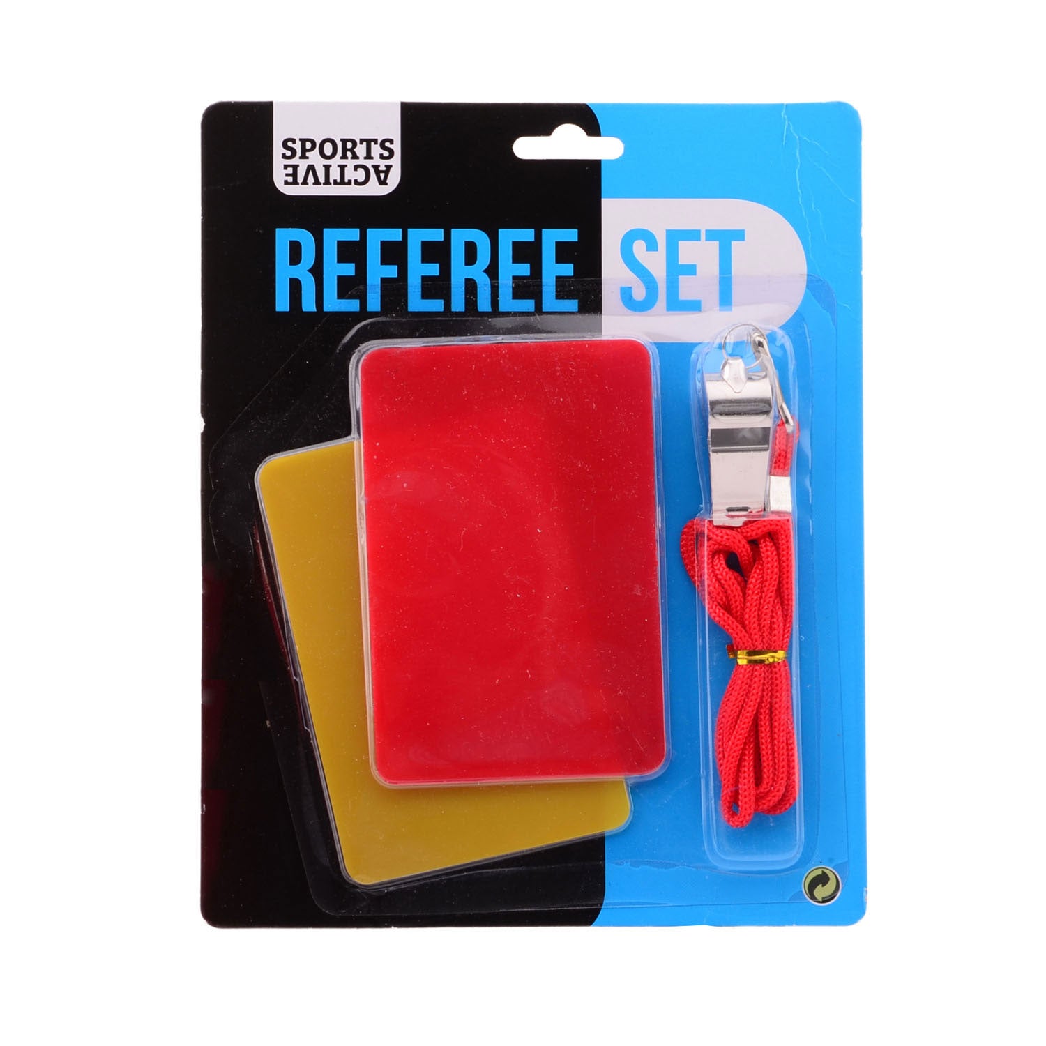 Sport actieve scheidsrechterset deluxe