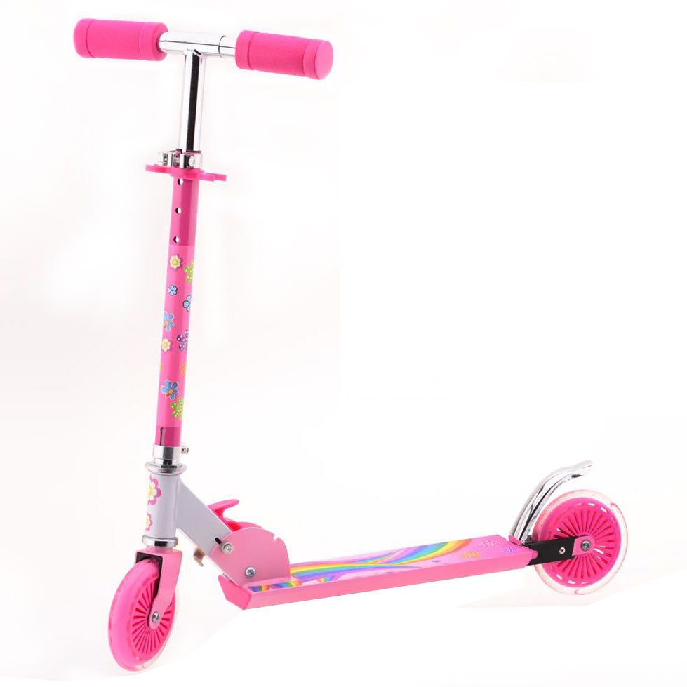 Sportieve roze stap