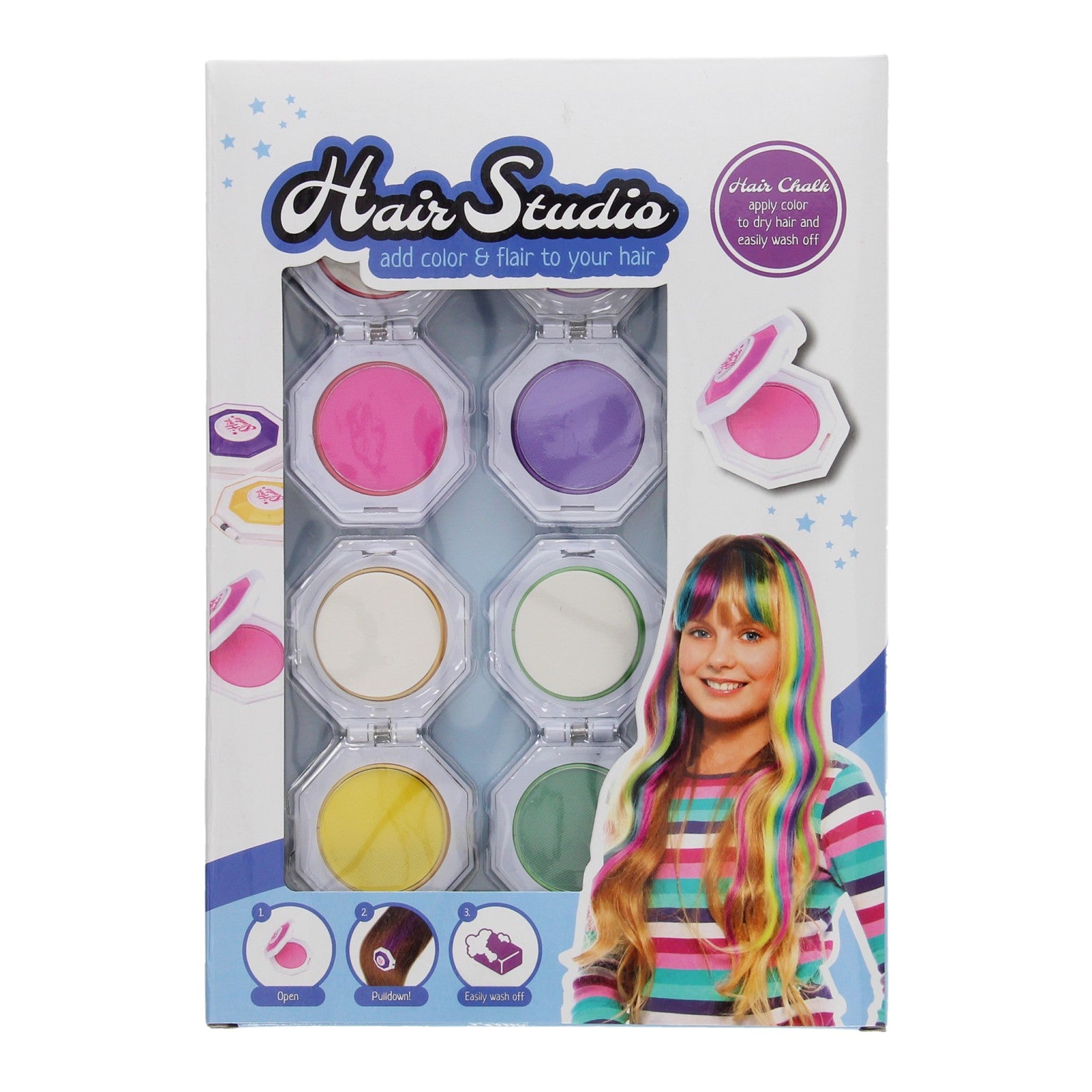 Kleur je eigen haarset