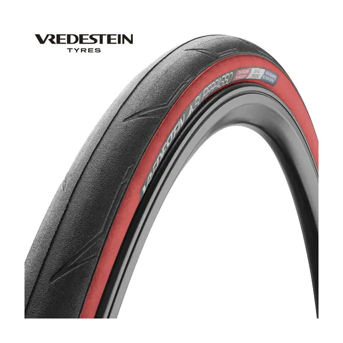 Vredestein - superpasso 700x25c noir rouge