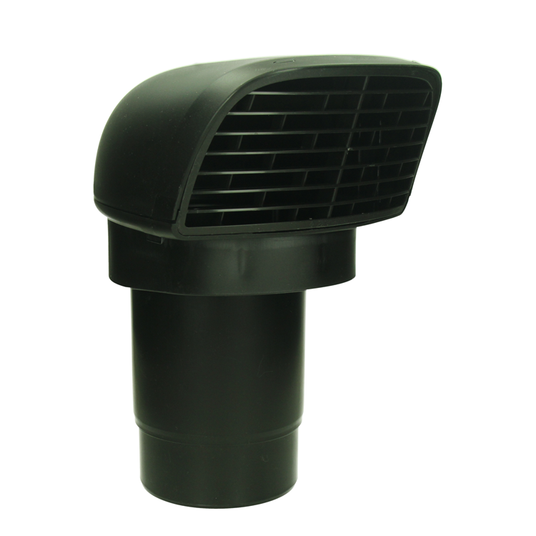 Renson 1067691 - dakdoorvoor design (zwart) zwart | 1 stuks