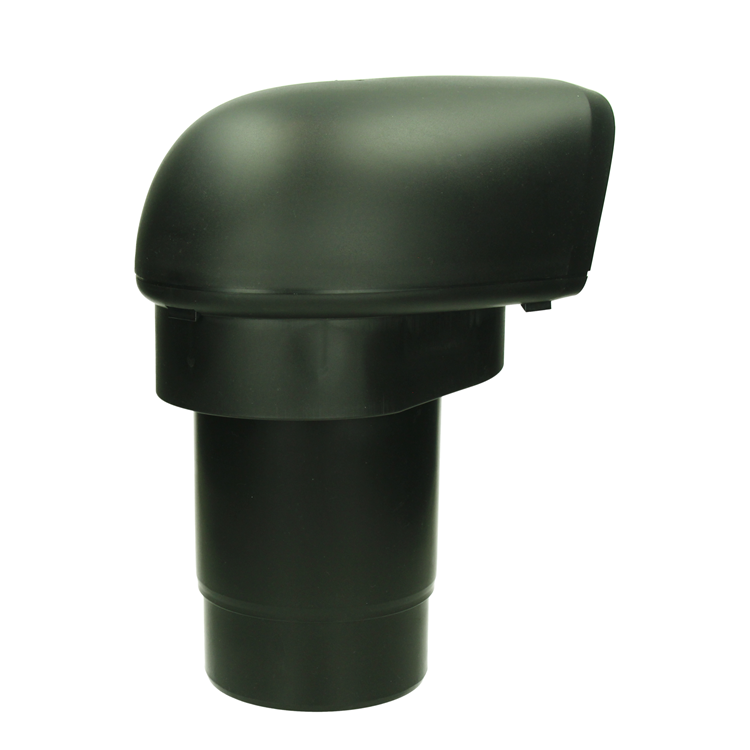 Renson 1067691 - dakdoorvoor design (zwart) zwart | 1 stuks
