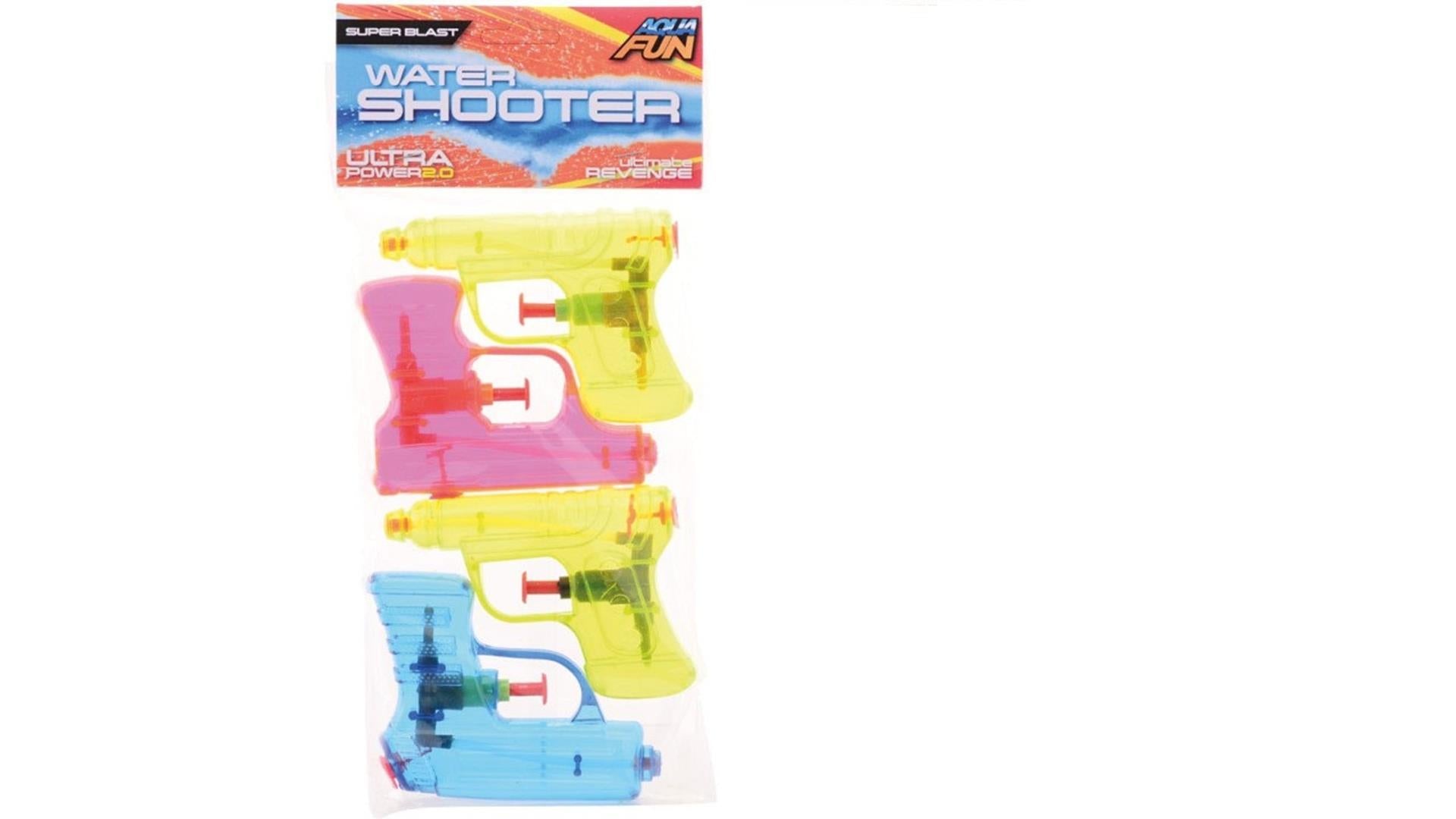 Johntoy john toy waterpistool 4-pack ± 11cm