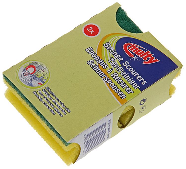 Multy 1002225 - 2handgreepsch.spons | 15 stuks