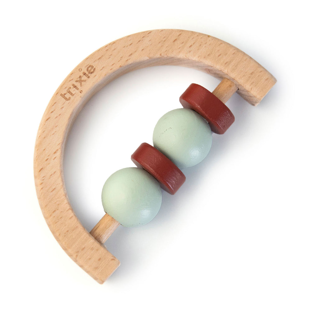 Trixie Halve Cirkel Rammelaar Hout - Mint Roest