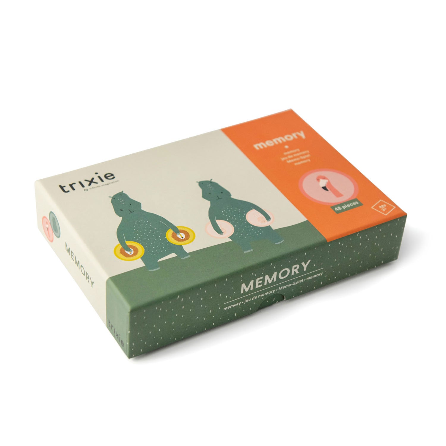 Trixie memoryspel - memoryspel voor kinderen - dieren spel - gezelschapspel voor peuters