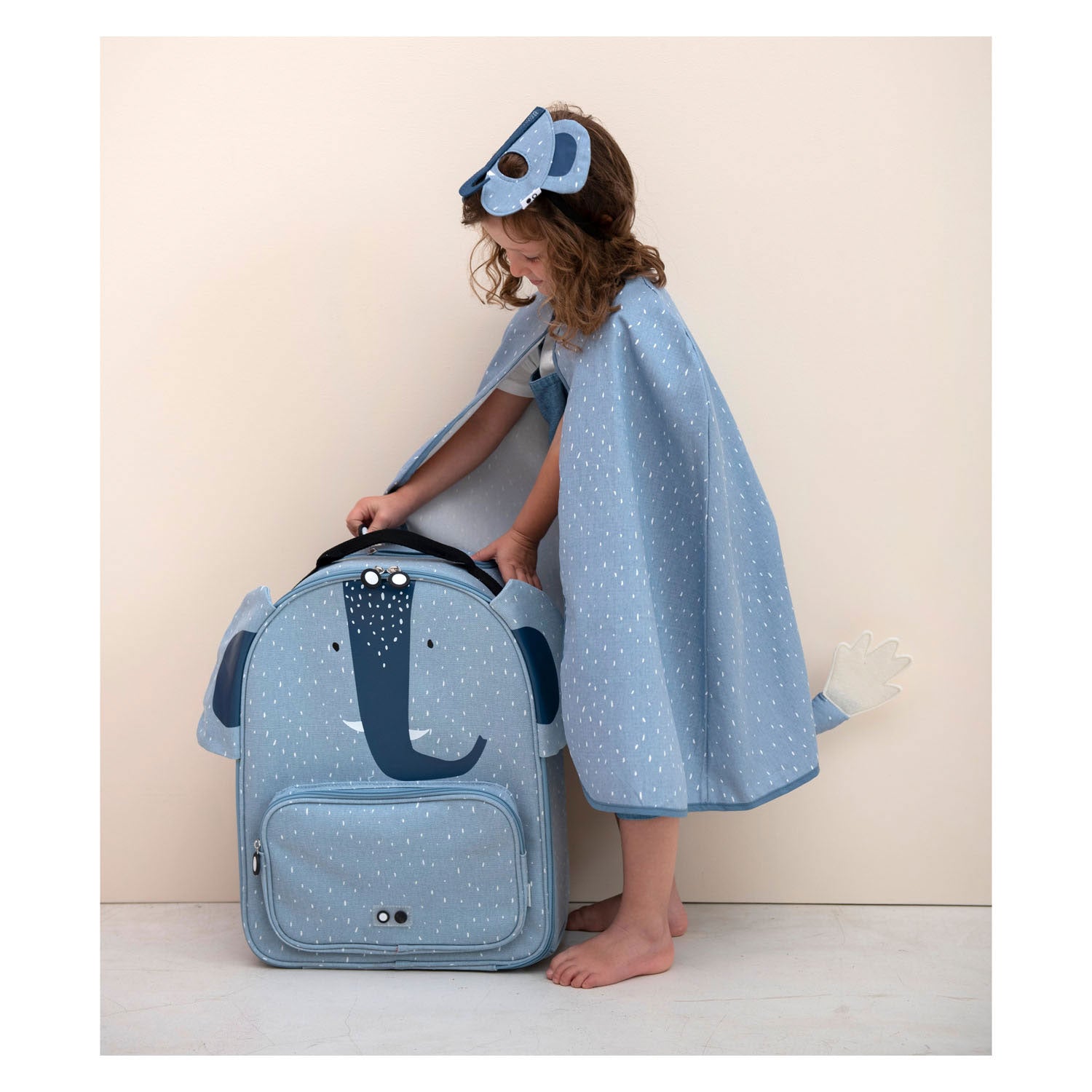Trixie Cape en Masker Mevrouw Olifant