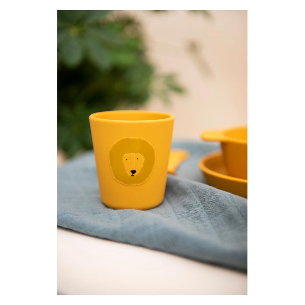 Trixie silicone beker - mr. lion, 2st.