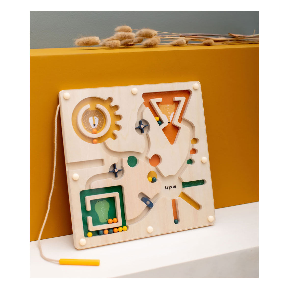 Trixie houten magnetisch doolhof