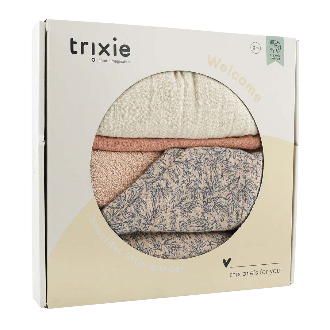 Trixie newborn geschenkdoos l - mooie blaadjes