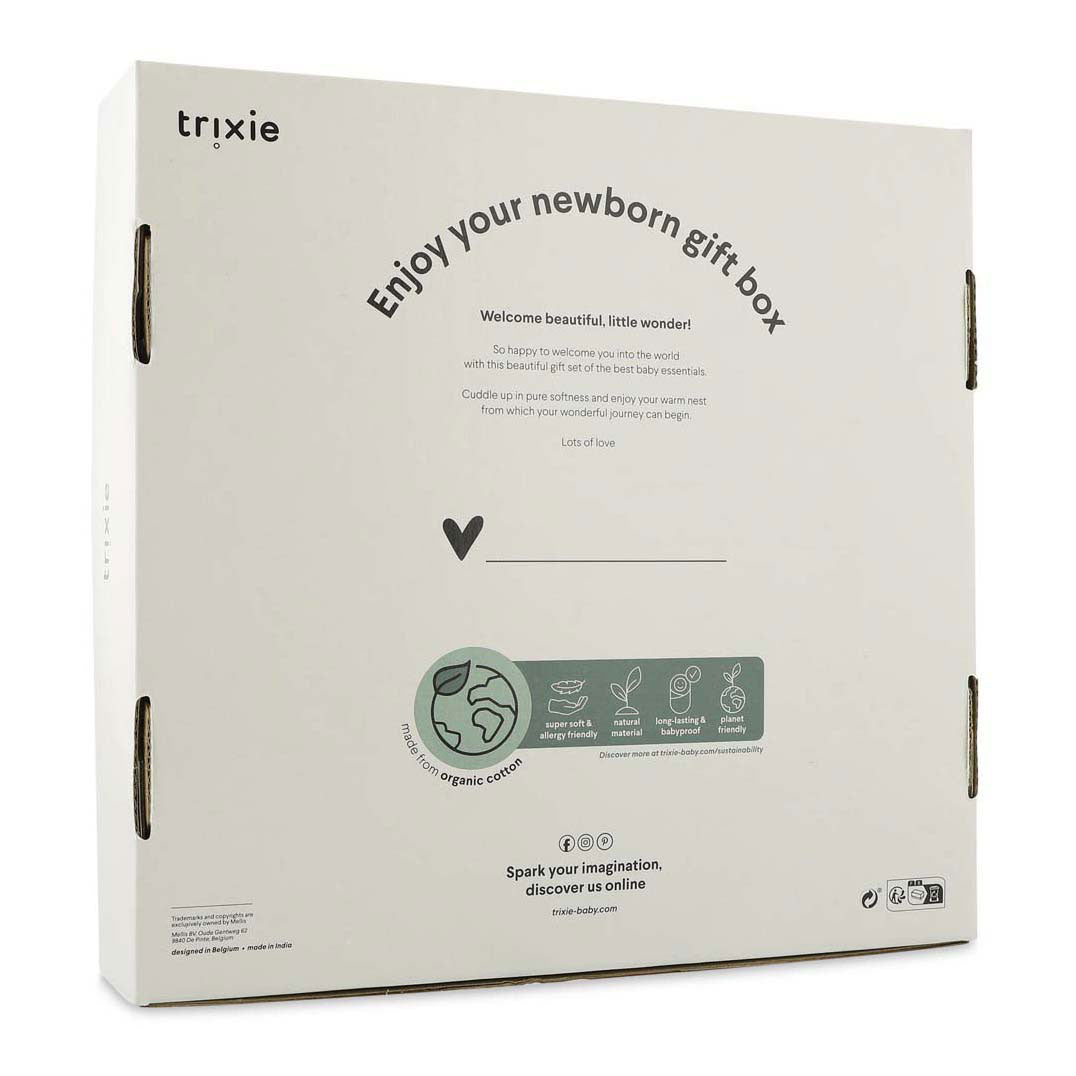 Trixie newborn geschenkdoos l - mooie blaadjes