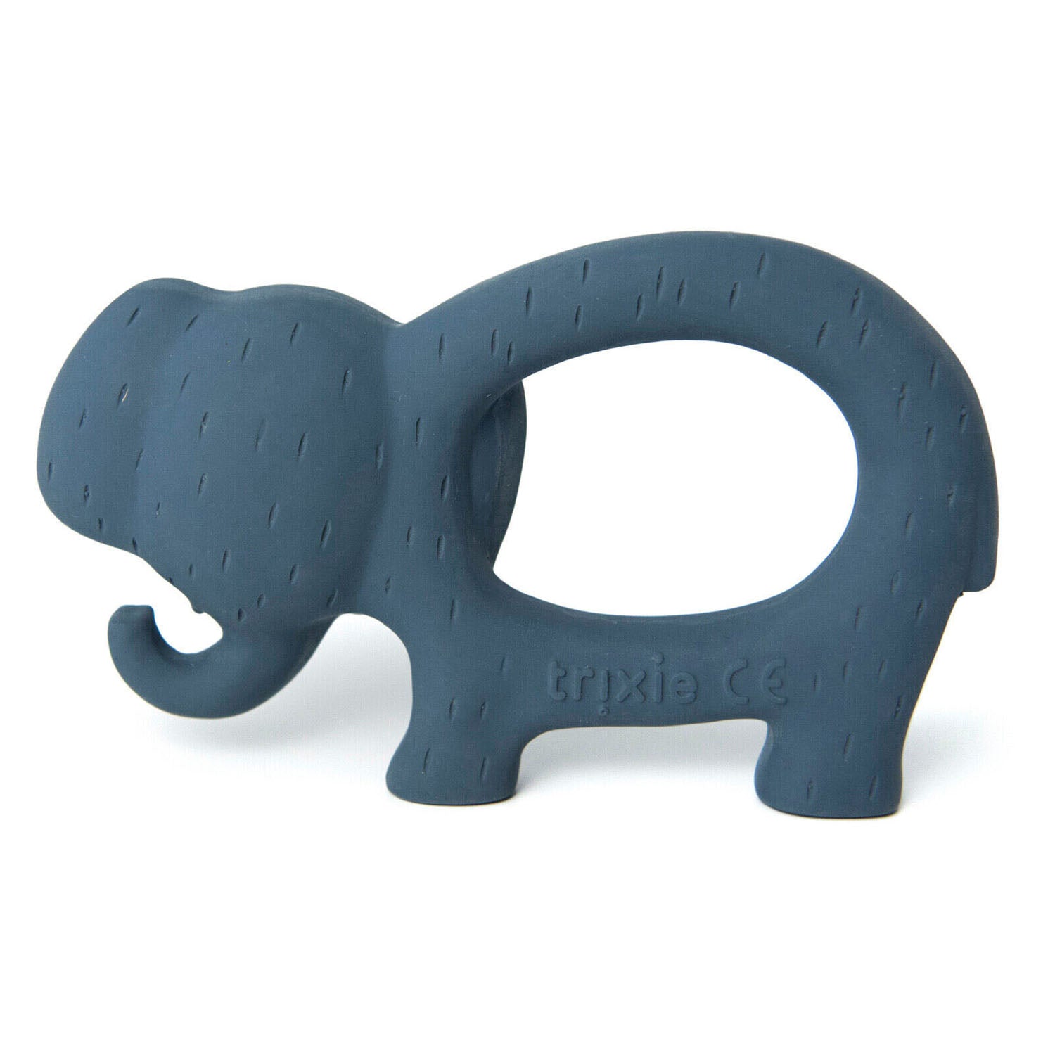 Trixie natuurlijk rubber grijpspeeltje - mevr. olifant