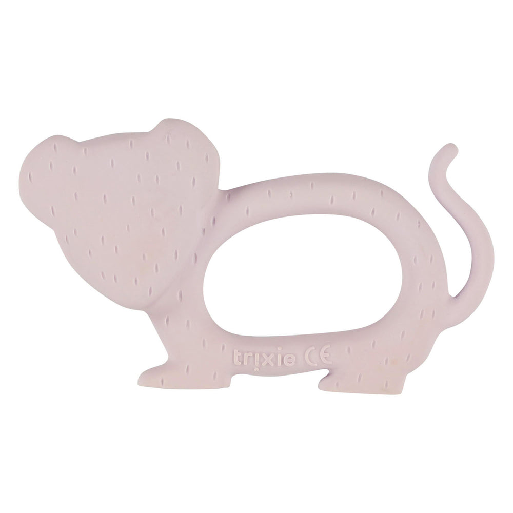 Trixie natuurlijk rubber grijpspeeltje - mevr. muis