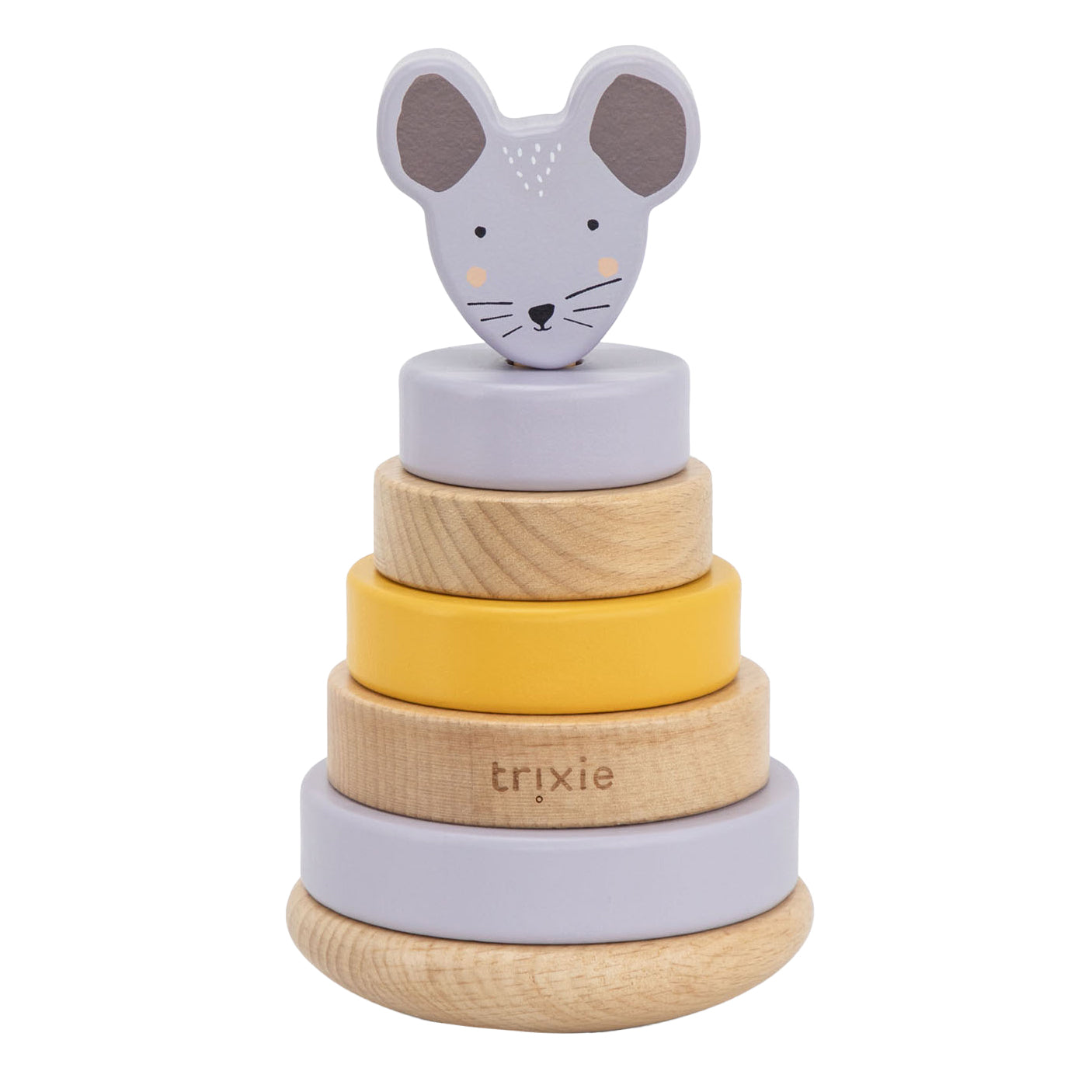 Trixie houten stapeltoren - mevr. muis