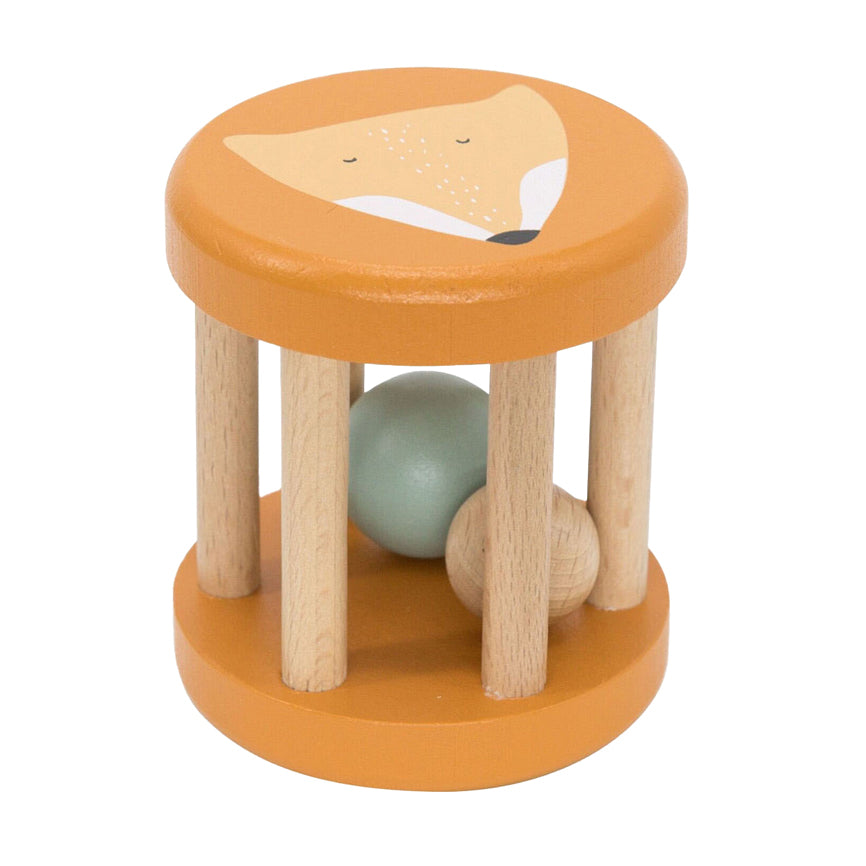 Trixie houten rammelaar - dhr. vos