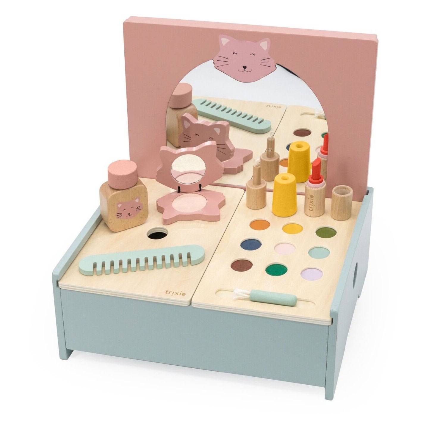 Trixie houten make-up tafel