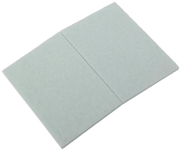 Mack 1047709 - viltpastille zelfklevend wit 70 x 95 mm 1 st pc | 12 stuks