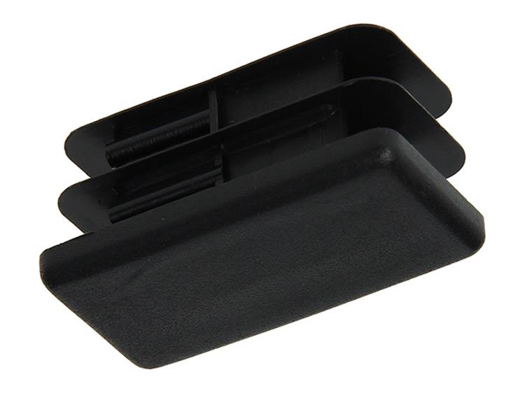 Mack 1047764 - insteekdop kunstsstof zwart 20 x 40 mm 4 st pcs | 6 stuks