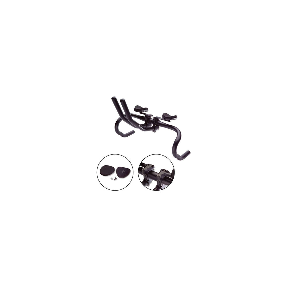 Fixation guidon réglable TranzX JD-808 - noir