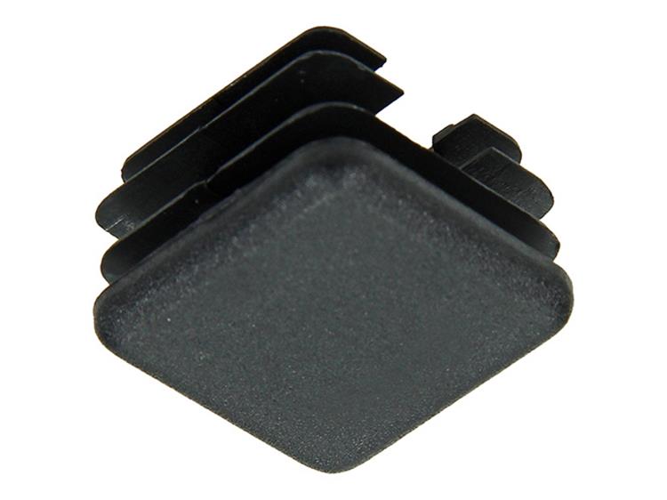 Mack 1047728 - insteekdop kunstsstof zwart 20 x 20 mm 4 st pcs | 6 stuks