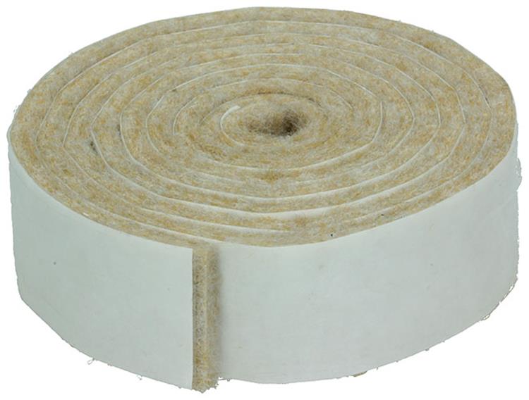Mack 1048767 - super-vilt zelfklevend beige 20 x 1000 mm 1 st pc | 6 stuks