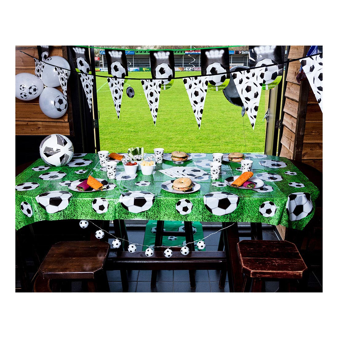 Boland Football Bunting Pennant Flags, 6m.
