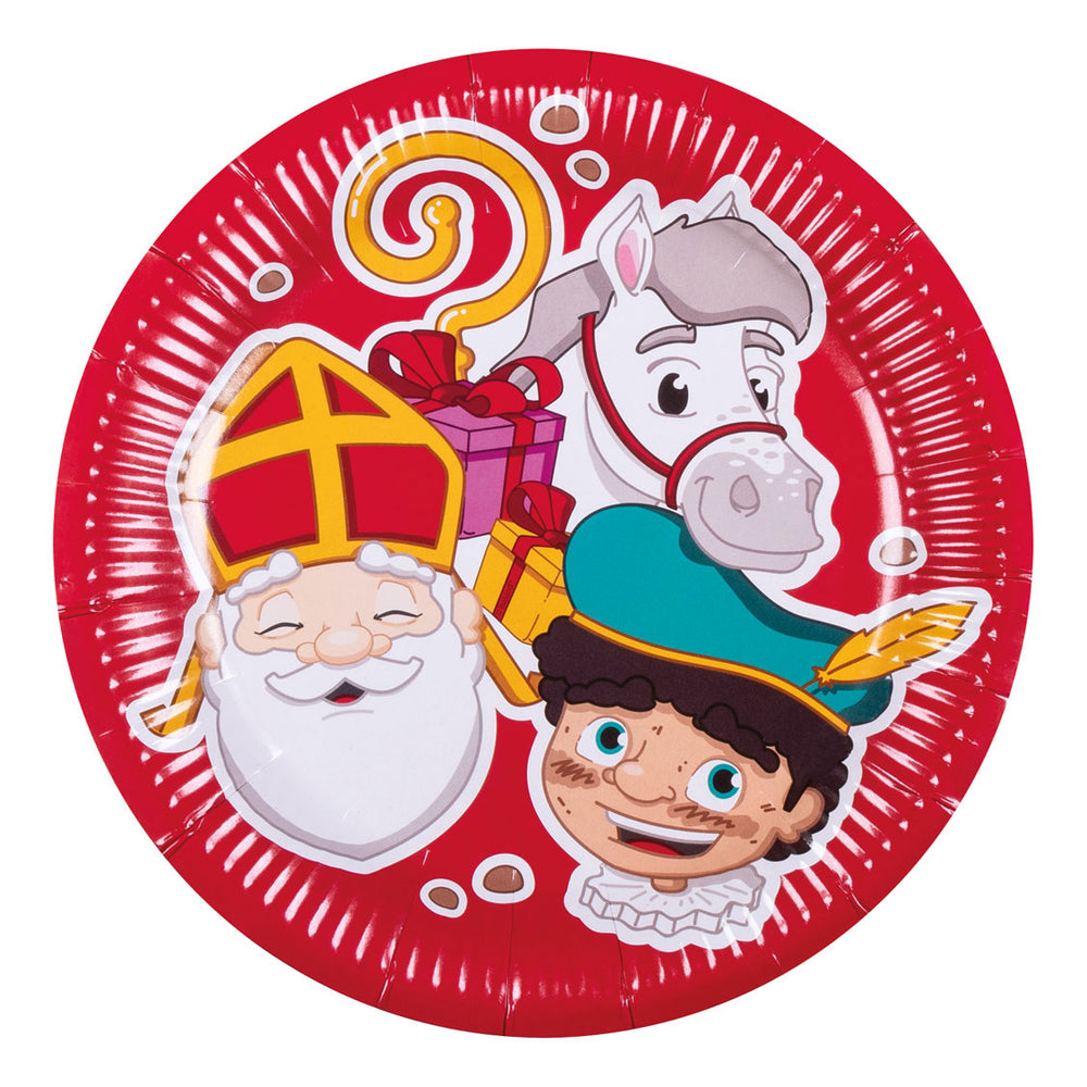 Boland borden sinterklaas, 10st.