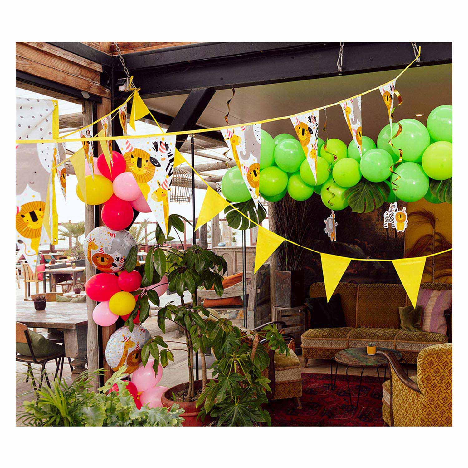 Boland safari flag banner, 6m.