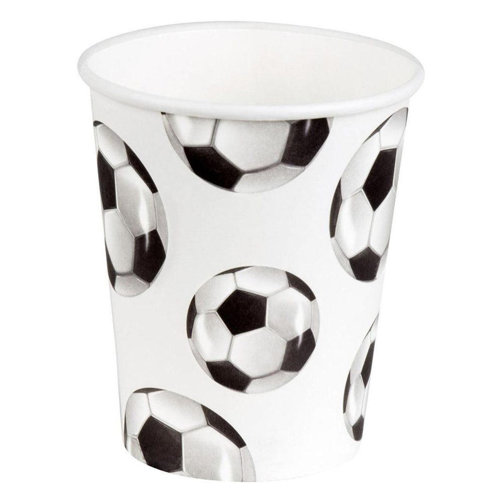 Boland papieren bekers voetbal, 10st.
