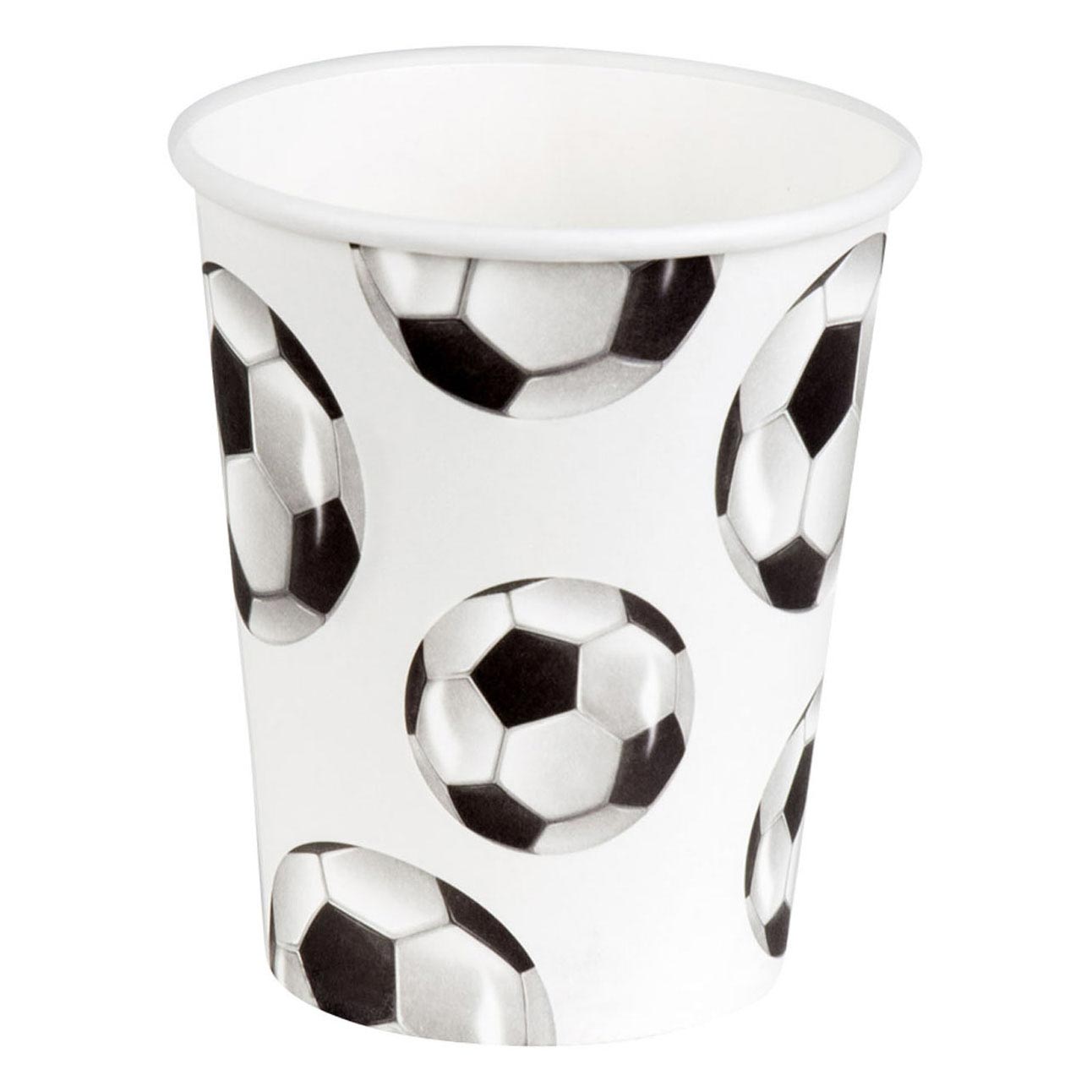 Boland paper cups football, 10 pc.