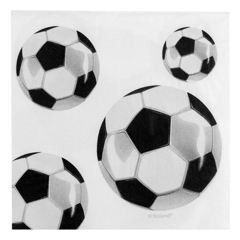 Boland servetten voetbal, 20st.