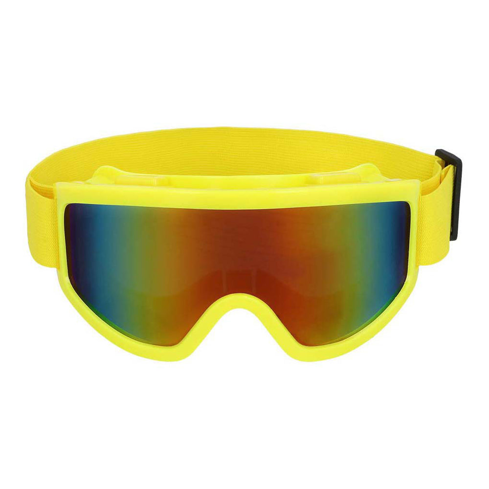 Boland party skibril neon geel